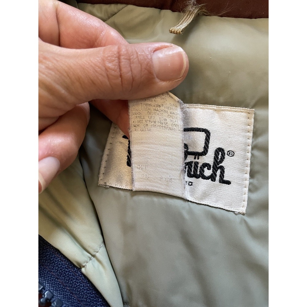 Vintage Woolrich Canvas Mountain‎ Parka/Canvas Coat. Wine Color. Size Medium. - Picture 8 of 16